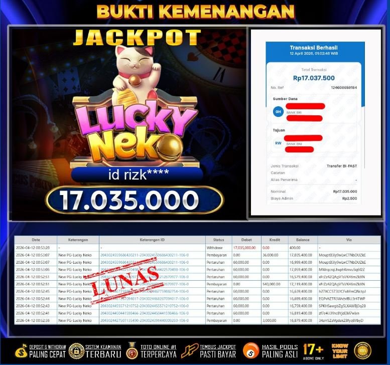 Cairbos Bukti Pembayaran JP22